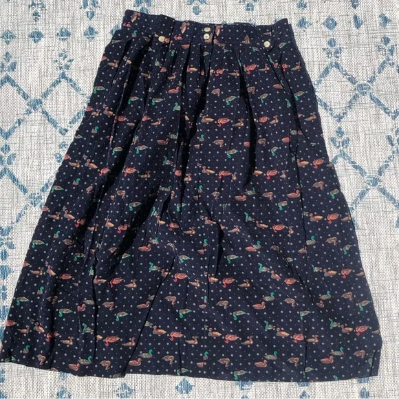 Vintage Corduroy Duck Skirt - Picture 8 of 9